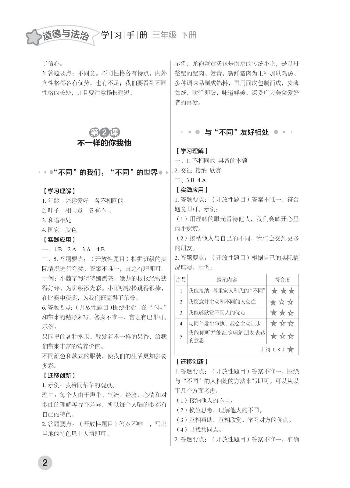 202502281113536515.道德与法治学习手册 三年级下册-2025年春季北京版 参考答案-21-fp_01.jpg