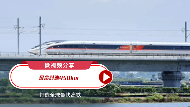 微视频分享：最高时速450公里，新高铁要来了